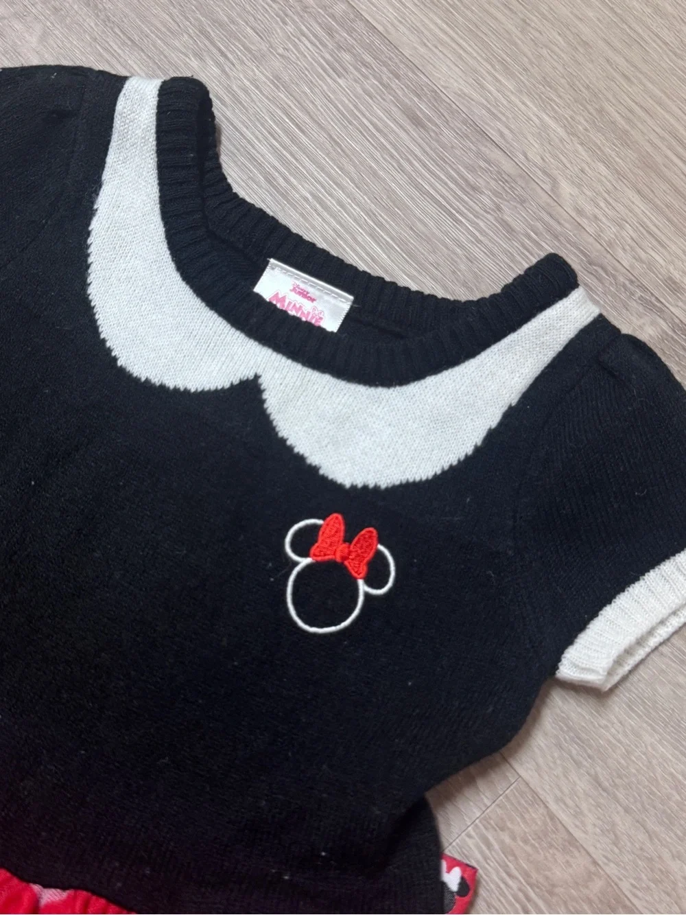 Disney Black & Red Polka Dot Minnie Tulle Dress
